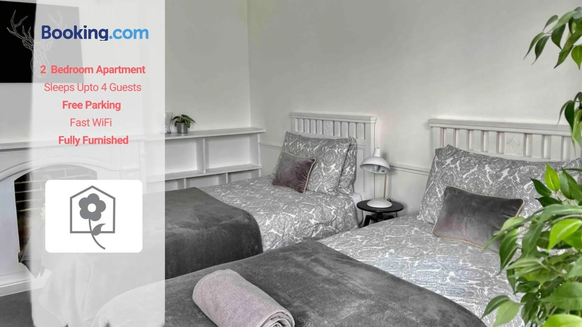 Netley Village Apartment: Serviced Stay with Free Wi-Fi in Southampton Hamble-le-Rice
